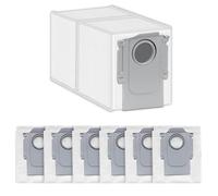 MYAYD 6 Bolsas para aspiradora Roborock P10 / Q Revo, Gran capacidad, Piezas de repuesto únicas