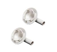 Myazs 2 Conectores de Salida de Drenaje de Aire Acondicionado, Conector de Manguera de Unidad Externa, Ajuste de Codo, Fácil Instalación, Boquilla de Drenaje, Piezas