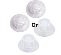 Myazs 2 tuercas universales de bloqueo de ventilador, tuerca fija para ventilador, 12 pulgadas, 14 pulgadas, 16 pulgadas, 18 pulgadas, tapa de alambre