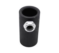 Myazs Conexión de estructura de acoplador de eje de dirección de 3/4 pulgadas, redondo, fácil de desmontar, juntas de dirección 11/16-36 estriado 3/4 Dd eje de junta en U