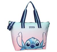 mybagstory - Bolsa de almuerzo isotérmica de Lilo y Stitch | Nevera flexible portátil azul y rosa | Almuerzo bolsa para niños adultos | Ideal para la escuela de oficina Pique Nique | Colección Chill