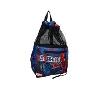 mybagstory - Bolsa de deporte para niño Spiderman azul - niño - Escuela - Guardería - Kindergarten - Bolsa para niño - Talla 40 cm - Tirantes ajustables - Cuerda - Idea de regalo, Spiderman - Azul,