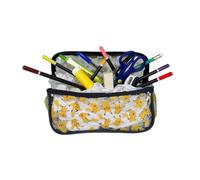mybagstory - Estuche de Pokémon transparente para niños, gran capacidad, 22 x 9 cm | Suministros escolares para niños y niñas | PVC impermeable de alta calidad | Neceser de viaje multiusos