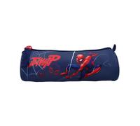 mybagstory - Estuche escolar Spiderman para niño, gran capacidad, 21 cm | Estuche de lápices ideal para escuelas primarias y guarderías y suministros escolares, diseño azul y rojo.