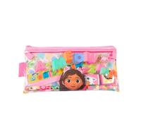 mybagstory Gabby's Dollhouse - Estuche para niña, transparente, 18 cm