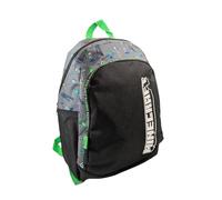 mybagstory Minecraft - Mochila infantil 38 x 28 x 16 cm - Bolsa escolar infantil primaria con 2 compartimentos con cremallera - Niño - Escuela - Guardería - Idea de regalo