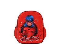 mybagstory Miraculous - Mochila para niña (30,5 cm), color rojo | Ideal para la escuela, el jardín de infantes y la escuela primaria, con tirantes ajustables, una idea de regalo perfecta.