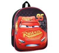 mybagstory - Mochila - 3D - Cars - Negro - Niño - Escuela - Kindergarten - Guardería - Guardería - Mochila infantil - Talla 32 cm - Tirantes ajustables - Idea de regalo, azul, small
