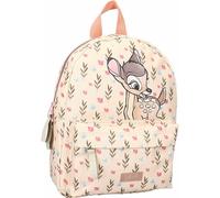 mybagstory - Mochila - Bambi - Beige - Disney - Niño/Niña - Escuela - Guardería - Preescolar - Mochila para niña - Tamaño 31 cm - Correas ajustables - Idea de regalo