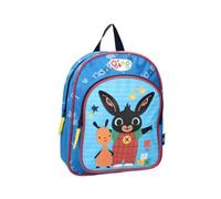 mybagstory - Mochila - Bing - Azul - Niño - Escuela - Kindergarten - Guardería - Guardería - Mochila infantil - Talla 30 cm - Tirantes ajustables - Idea de regalo, azul