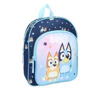mybagstory - Mochila de 30 cm, ligera y resistente, Bluey - Azul, niño | Correas ajustables acolchadas, bolsa de viaje, bolsa para niños e ideal para guardería, ocio o salidas infantiles.