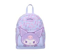mybagstory - Mochila infantil con diseño de héroe favorito, ideal para niños y salidas escolares | Correas ajustables | Poliéster Ultra Resistente | Medidas 26x22x11 cm, Kuromi - Violeta, niño