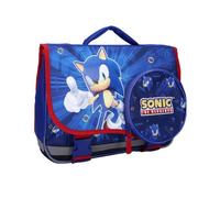 mybagstory | Mochila infantil | Héroe Sonic | Azul | 38 cm