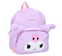 mybagstory | Mochila infantil para niña Festival Fluffy | Pequeña mochila de peluche de piel sintética suave | Bolsa escolar infantil y primaria a partir de 5 años | Correas ajustables (Kuromi