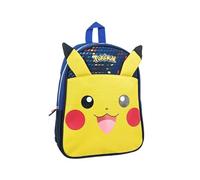 mybagstory - Mochila infantil Pokémon - Azul/Amarillo - Niño - Escuela - Guardería - Guardería - Mochila para niño - Talla 32 cm - Tirantes ajustables - Idea de regalo, Pokémon - Azul/Amarillo, Enfant