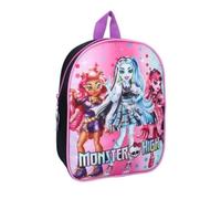 mybagstory - Mochila Monster High para niña, color rosa, morado, para niño, escuela, guardería, guardería, mochila para niña, con tirantes ajustables, idea de regalo, 29 cm, Rose Monster High -