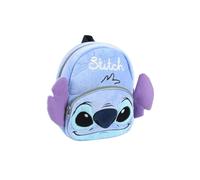 mybagstory - Mochila para guardería, color azul, para niños, escuela, guardería, talla 20 cm, tirantes ajustables, idea de regalo, Stitch - Azul, enfant