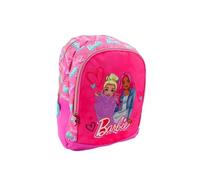 mybagstory - Mochila para niña Barbie rosa, para niño, escuela primaria, guardería, mochila para niña, talla 38 cm, tirantes ajustables, idea de regalo, Barbie - Rosa, Enfant