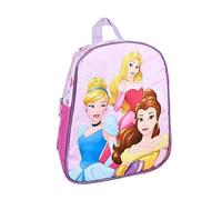 mybagstory - Mochila para niña, diseño de princesa, color rosa, para niños, escuela infantil, guardería, primaria, mochila para niña, talla 30,5 cm, tirantes ajustables, idea de regalo