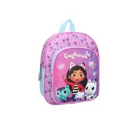 MyBagStory - Mochila para niña Gabby y casa mágica - Escuela y guardería - Talla 30 cm - Tirantes ajustables - Idea de regalo, Azul