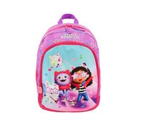 MyBagStory - Mochila para niña Gabby's Dollhouse - Gabby - Escuela - Guardería - Talla 38 cm - Tirantes ajustables - Regalo, 3701656305651