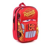 mybagstory - Mochila para niños (Disney) - Niños - Escuela - Primaria - Guardería - Mochila para niños - Talla 31 cm - Tirantes ajustables - Idea de regalo, rojo, 31 cm
