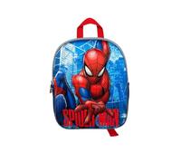 mybagstory - Mochila para niños Spider-Man 3D | Mochila infantil en relieve rojo y azul | Bolsa escolar para niños 36 cm | Ideal para ir a la escuela, ocio y regalo de cumpleaños