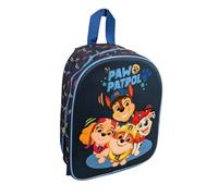 mybagstory - Mochila Pat Patrulla Canina - Niño Niño Niño 31x25,5x11 cm - 1 compartimento con cremallera - Bolsa de jardín ligero y resistente - Producto oficial Paw Patrol, Patrulla Canina - Azul