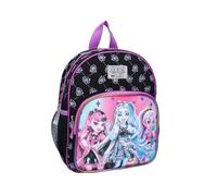 mybagstory Monster High - Mochila infantil infantil infantil para niños y guardería, primaria, mochila para niña, talla 29 cm, tirantes ajustables, idea de regalo, Monster High - Violeta, Enfant