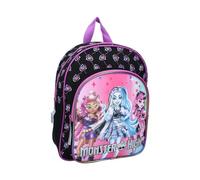 mybagstory Monster High - Mochila infantil infantil infantil para niños y guarderías, primaria, mochila para niña, talla 30 cm, tirantes ajustables, idea de regalo, Monster High - Violeta, Enfant