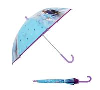 mybagstory - Paraguas para niños, diseño de Frozen (73 cm), color azul, azul, medium