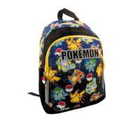 mybagstory Pokémon - Mochila infantil 38 x 28 x 16 cm - Bolsa escolar infantil primaria con 2 compartimentos con cremallera - Niño - Escuela - Kindergarten - Idea de regalo