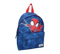 mybagstory Spidey Boy Mochila Spiderman Azul para Niño - Escuela, Guardería, Primaria - Correas Ajustables - 31 cm - Idea de Regalo