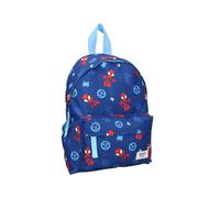 mybagstory Spidey Boy Mochila - Spiderman Azul para Niño - Escuela, Guardería, Primaria - Correas Ajustables - Idea de Regalo - 31 cm, Bleu Spidey