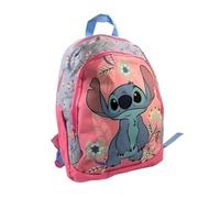 Mybagstory Stitch - Mochila para niña 38x28x16 cm - Bolsa escolar infantil primaria con 2 compartimentos con cremallera - Niño - Escuela - Preparativos - Idea de regalo