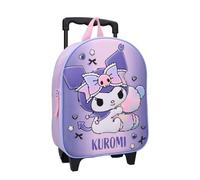 mybagstory Trolley Kuromi 3D - Mochila con ruedas para niños y niñas