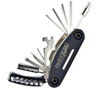 myBESTbike - Herramienta de reparación de bicicletas 21 en 1 herramienta plegable multifunción para bolsillo de bicicleta