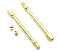 myBESTscooter - Adaptador de extensión de válvula de neumático Schrader de 10 cm para Scooter, automóvil, camión, Bicicleta, Compatible con Xiaomi M365 1S Essential Pro 2 Scooter eléctrico (2 Piezas)