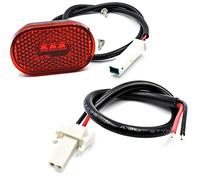 myBESTscooter - Luz de la lámpara trasera LED y conector de cable de batería para scooter eléctrico Xiaomi 1S Essential Pro2 Mi3