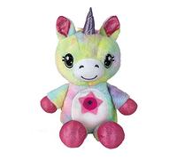 MYBO TV Star Belly Dream Lites - Peluche Unicornio 2 en 1 - Luz Nocturna calmante para niños, para quedarse dormidos - Proyecta Estrellas en el Techo, Multicolor, Normal