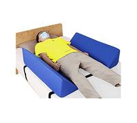 Mybow Barandilla de cama con refuerzos de espuma para adultos mayores, barandillas de seguridad, almohadillas de riel lateral de cama suave, almohadillas de hospital para personas mayores, parachoques