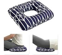 Mybow Cojín de hemorroides, almohada de dona, almohada de dona para dolor de glúteos, almohadas de embarazo para sentarse, médico, coxis, cabeza, cadera, oreja, piercing de ciática, almohadillas de
