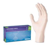 MyBrand ARNOMED Guantes desechables de vinilo PF Blanco talla M