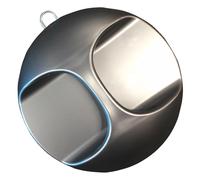 MyBrand Espejo de mano de peluquería Elegante Plata