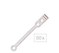 MyBrand Gomas de repuesto planas Corto, para bobinadores cortos. 50 piezas por paquete.