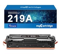 myCartridge 219A 2190X Tóner (SIN Chip) Compatible para LaserJet Pro 3202dn/3202dw LaserJet Pro MFP 3302fdn/3302fdng/3302fdw/3302fdwg3302sdw/3302sdwg(1 Negro)
