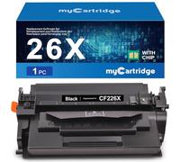 myCartridge 26X Compatible para HP CF226X Tóner para HP Laserjet Pro MFP M426fdw para Laserjet Pro M402DNE M402N para 26X CF226X 26A CF226A (1 Negro).