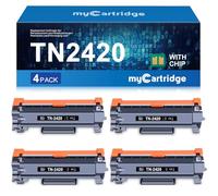 myCartridge Compatible con Brother TN-2420 TN2420 Cartuchos de Tóner para Brother MFC-L2710dw MFC-L2710dn MFC-L2750dw HL-L2375dw HL-L2370dn HL-L2350dw DCP-L2510d
