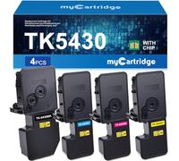 MYCARTRIDGE TK-5430 TK5430 Tóner de repuesto para Kyocera ECOSYS PA2100CWX | Repuesto para Kyocera ECOSYS PA2100CWX MA2100CWFX PA2100CX MA2100CFX tóner (negro/cian/magenta/amarillo)