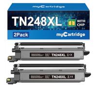 MYCARTRIDGE TN248XL Compatible para Brother TN248 TN248XL para Brother MFC-L3760CDW Toner DCP-L3560CDW Toner MFC-L3740CDW TN248 TN-248CMYK TN-248VAL 2-Pack